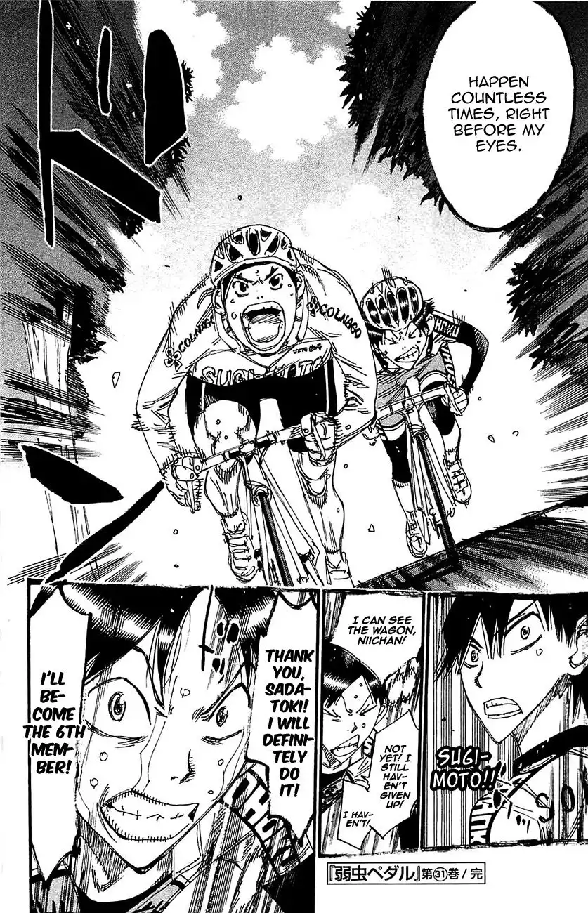 Yowamushi Pedal Chapter 269 18